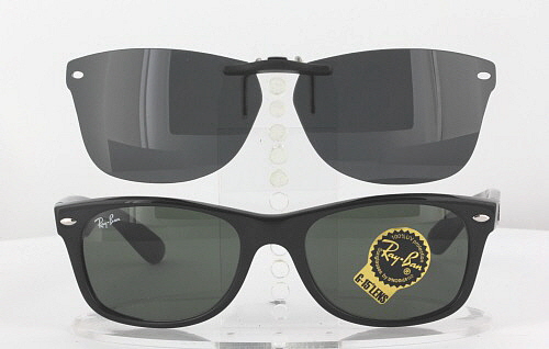 Ray-Ban RB2132 Wayfarer - Rectangle Black Frame Prescription Sunglasses