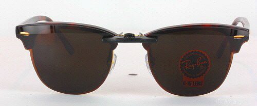 herhaling Observatorium nauwkeurig Custom made for Ray-Ban prescription Rx eyeglasses: Ray-Ban  CLUBMASTER-3016-49X21 Polarized Clip-On Sunglasses