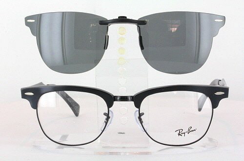 ray ban eyeglasses with clip on